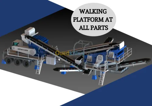 FABRICATION USINE DE CONCASSAGE CRIBLA