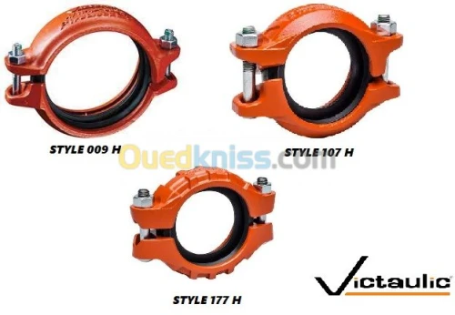 raccord rainuré/joint victaulic, 