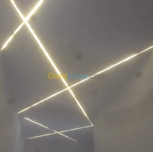 Faux plafond simple et décoration et p