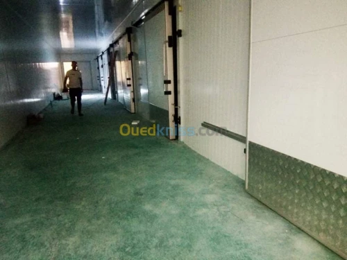 Fabrication montage chambres froides 