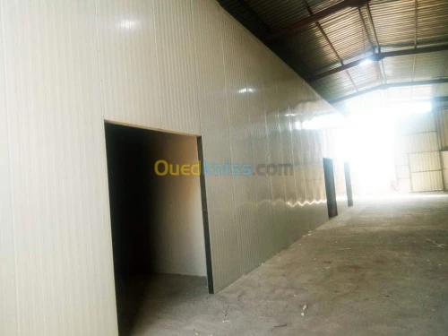 Fabrication montage chambres froides 