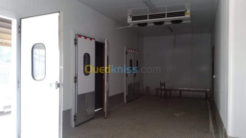 Fabrication montage chambres froides 