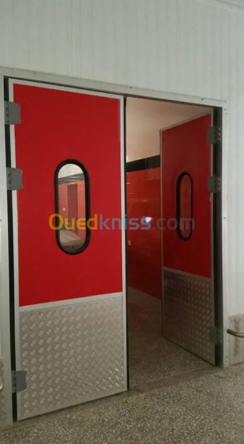 Fabrication montage chambres froides 