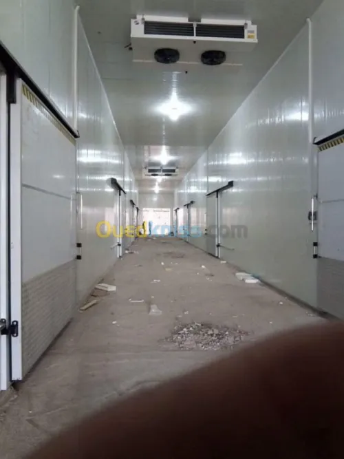 Fabrication montage chambres froides 