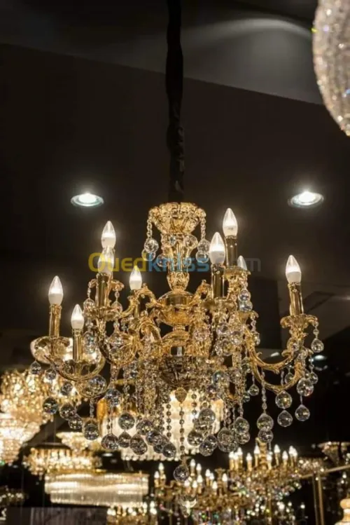 lustre  en cristal