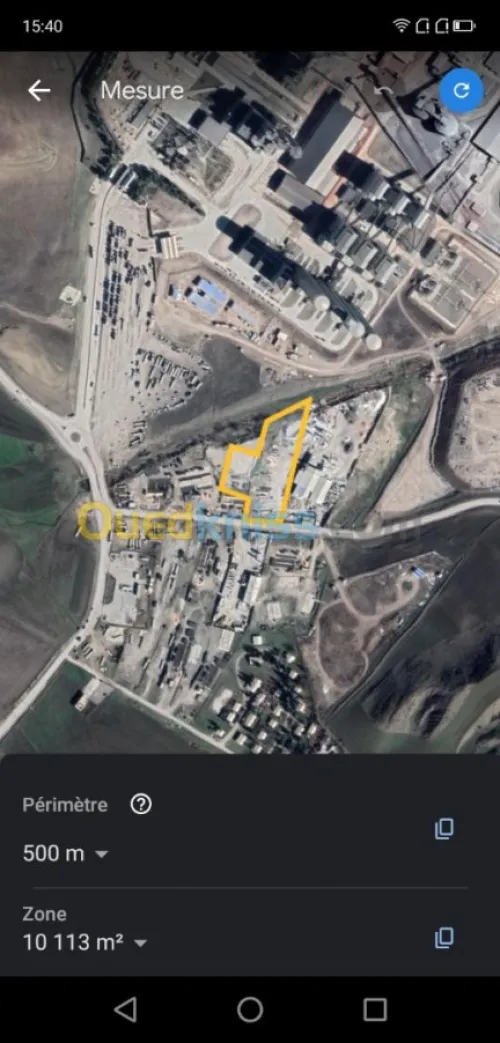 Vente Terrain Setif Beni fouda