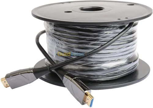 CABLE HDMI 4K 2.0 FIBRE OPTIQUE 10Metre 15M/20M/30M/40M/50M/70M/80M/100M