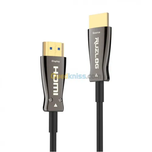 CABLE HDMI 4K 2.0 FIBRE OPTIQUE 10Metre 15M/20M/30M/40M/50M/70M/80M/100M