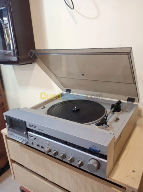 Chaîne stéréo ENIE, k7, radio, platine