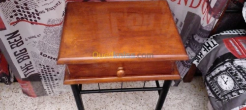 2 lit et table de nuit 