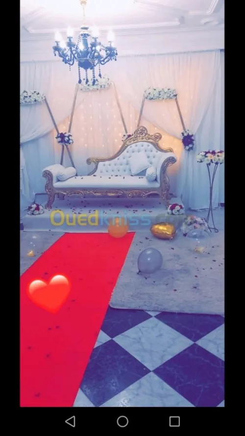 Location chaises / tables / vaisselle