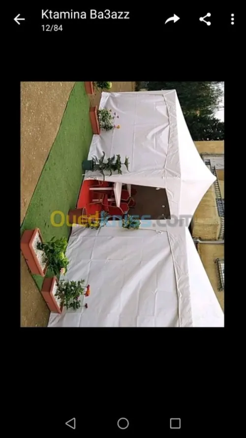 Location chaises / tables / vaisselle