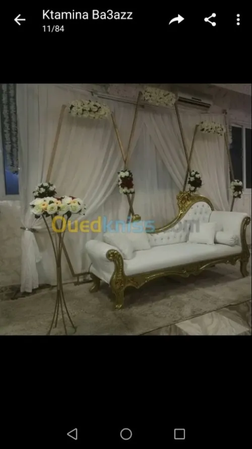 Location chaises / tables / vaisselle
