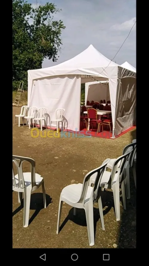 Location chaises / tables / vaisselle