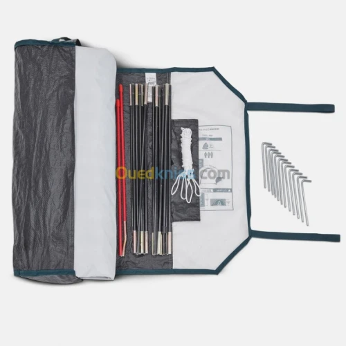 TENTE  MH100 FRESH & BLACK - 3 PLACES QUECHUA DECATHLON
