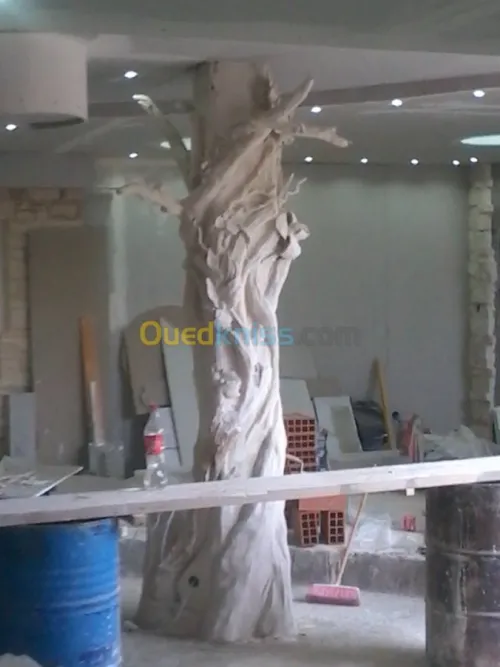 Cascades et fontaine 