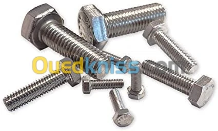 VIS TÊTE HEX INOX A2 & A4 BOULON 