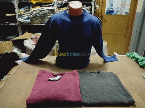 Demi-saison , brute, chemises 