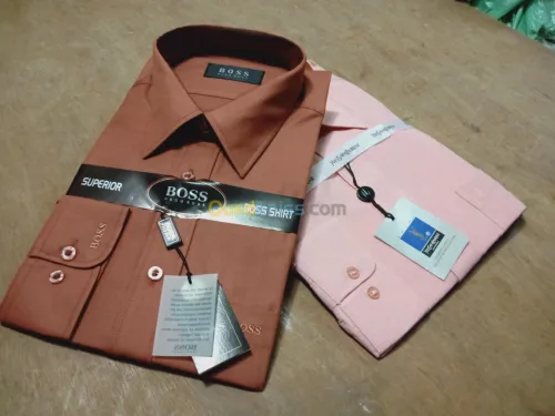 Demi-saison , brute, chemises 