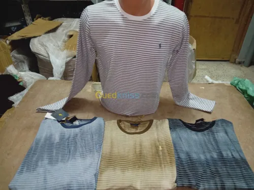 Demi-saison , brute, chemises 