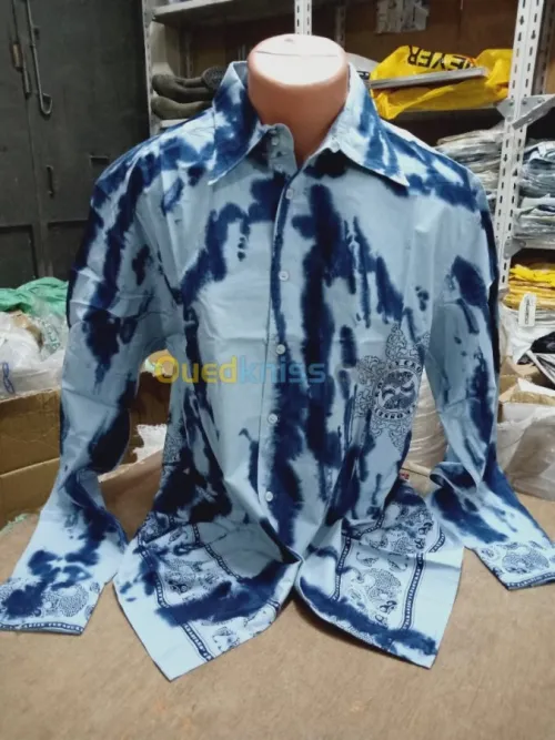 Demi-saison , brute, chemises 