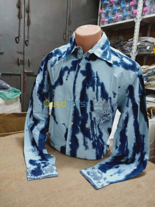 Demi-saison , brute, chemises 