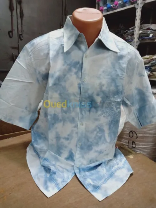 Demi-saison , brute, chemises 