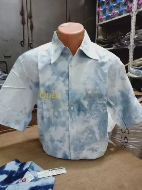 Demi-saison , brute, chemises 