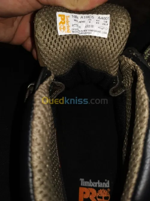 Chaussures sécurité timberland pro 