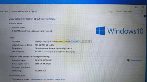 DELL i5 8eme génération