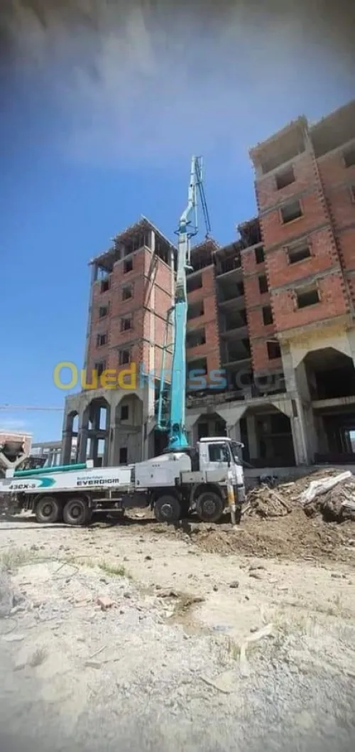 Fabrication de béton prêt à l'emploi