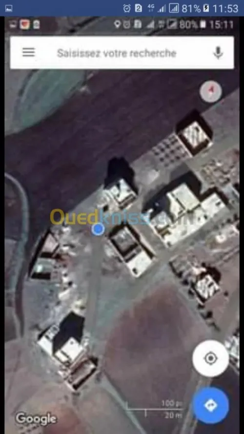 Vente Terrain Ain temouchent Oulhaca el gheraba