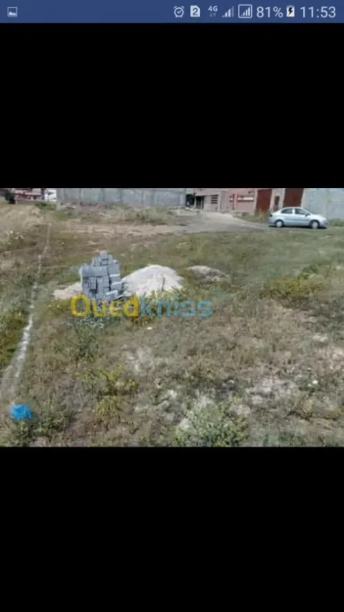 Vente Terrain Ain temouchent Oulhaca el gheraba