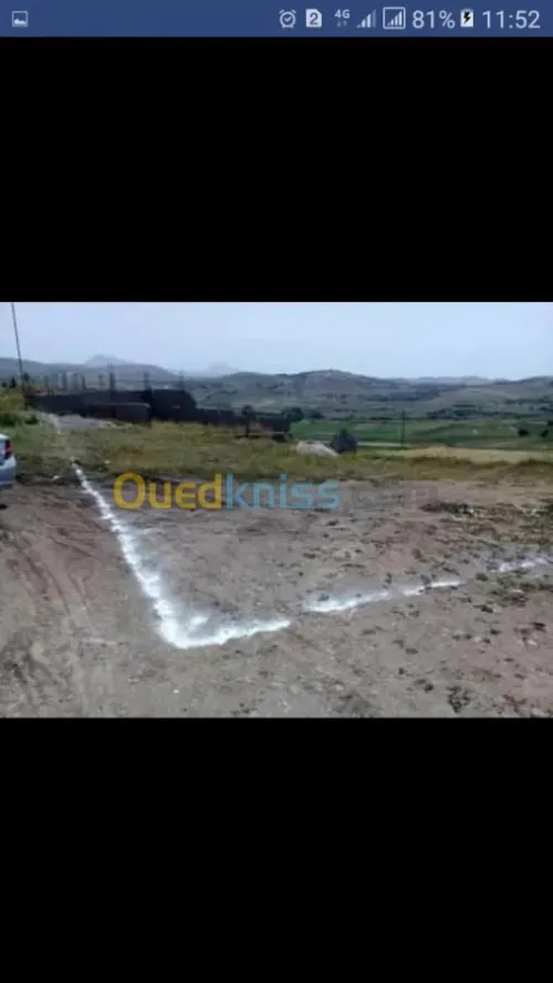 Vente Terrain Ain temouchent Oulhaca el gheraba