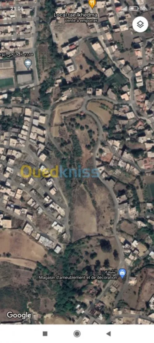 Vente Terrain Blida Guerrouaou