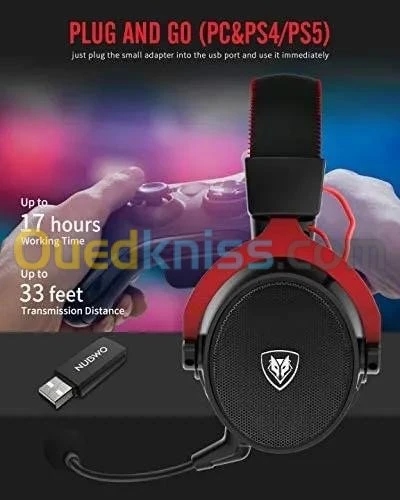 Casque Gaming sans fil NUBWO G07