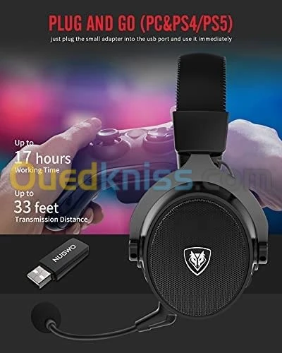 Casque Gaming sans fil NUBWO G07