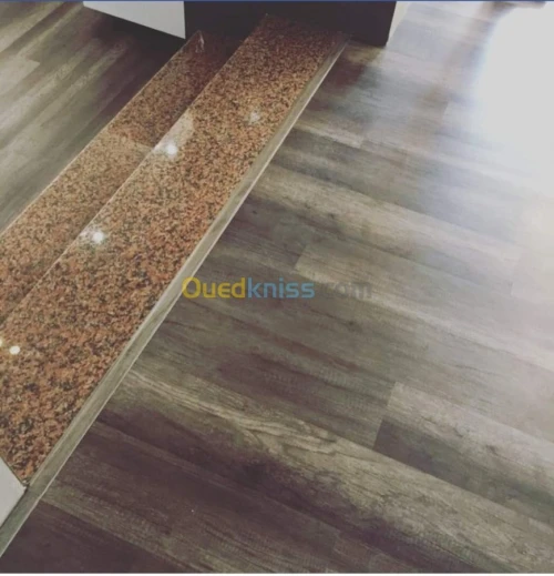 Pose du parquet stratifié