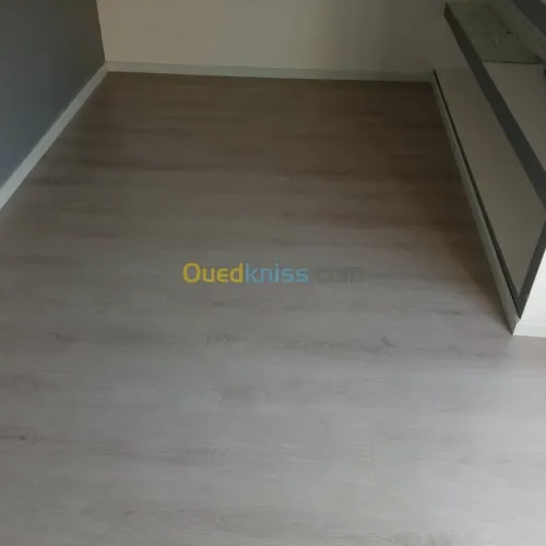 Pose du parquet stratifié