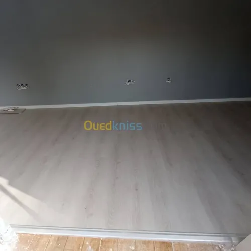 Pose du parquet stratifié