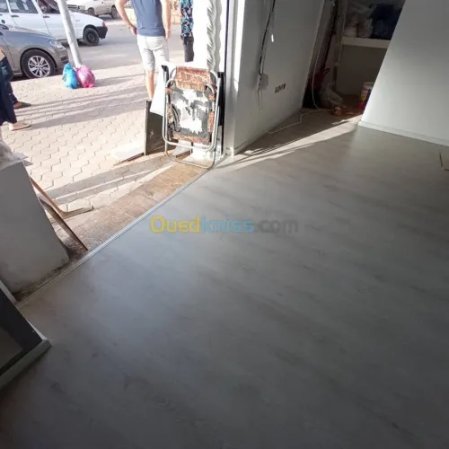 Pose du parquet stratifié