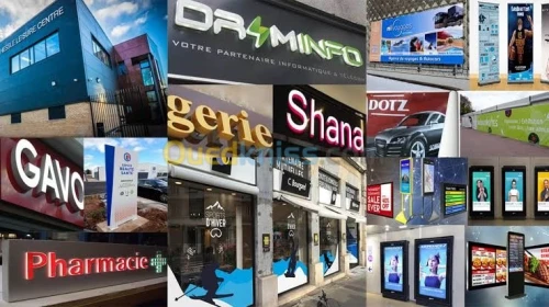 Réalisation Enseigne lumineuse