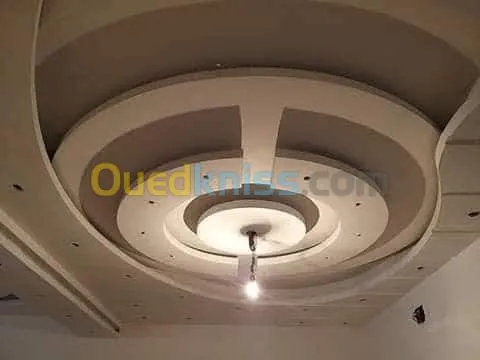Placo plâtre BA13 et peinture