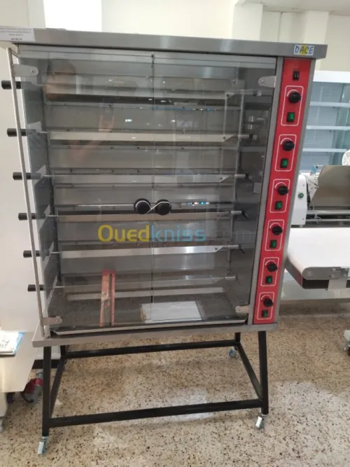 Rôtissoires OPTIMUM avec 3 et 6 broche