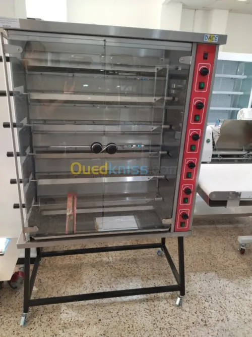 Rôtissoires OPTIMUM avec 3 et 6 broche
