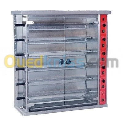 Rôtissoires OPTIMUM avec 3 et 6 broche