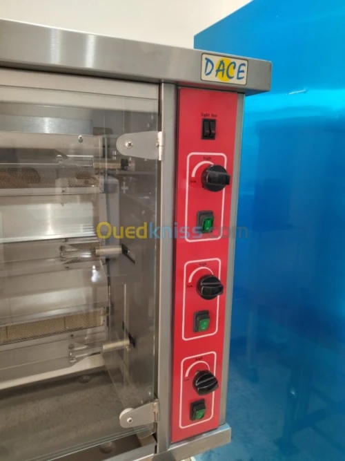 Rôtissoires OPTIMUM avec 3 et 6 broche