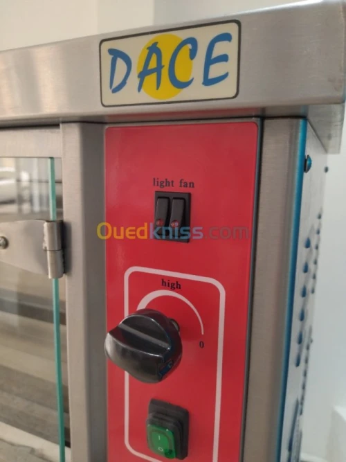 Rôtissoires OPTIMUM avec 3 et 6 broche