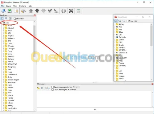 logiciel de programmation IPROG V86