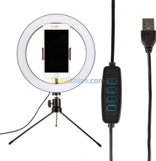 Selfie Ring Light LED 3 couleurs 